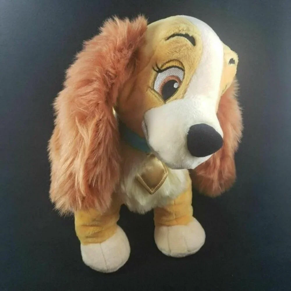 Disney Store‎ Lady and the Tramp Lady Dog Plush Plushie Baby Stuffed Spaniel